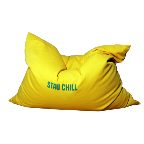 Bean bag STAU CHILL, galben